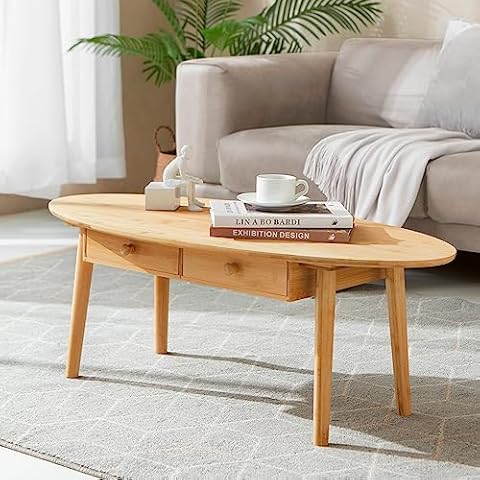 Table Basse [en.casa] avec Tiroirs Cover