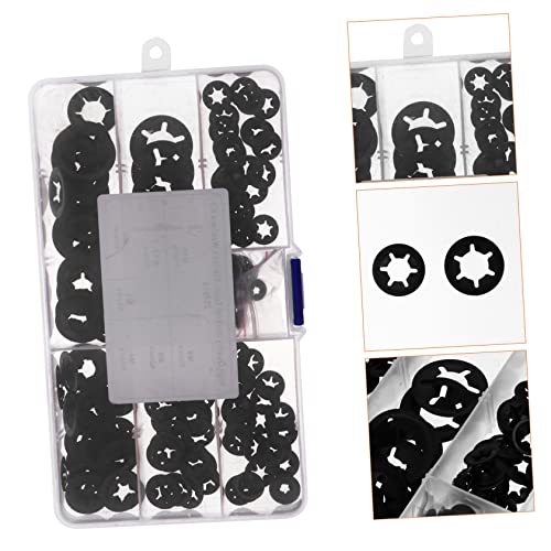 Unomor Retaining Clamps Heavy Duty Manganese Steel Blossom Shaped Clip Assortment