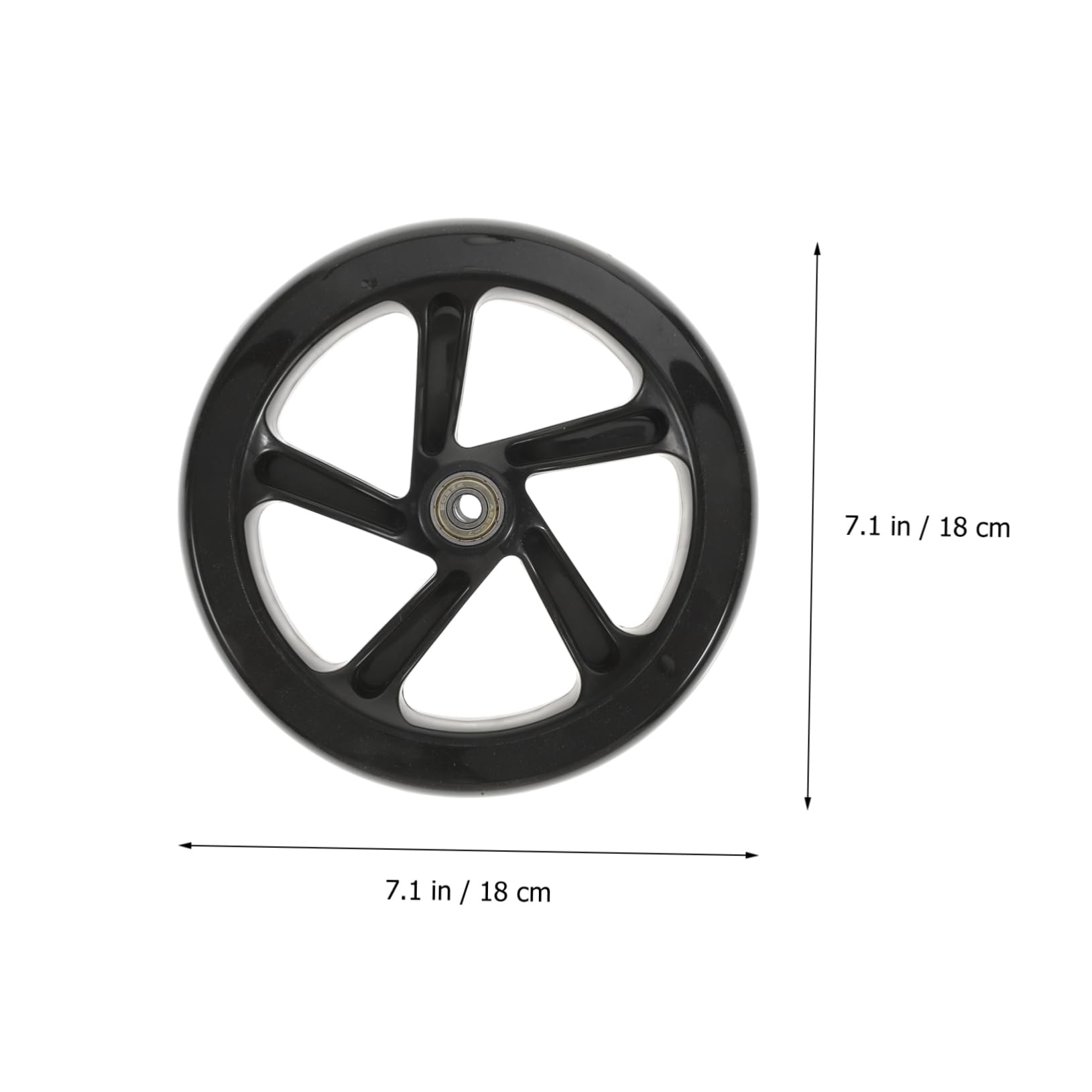 UPKOCH 2 Piezas Reemplazo De Rueda De Scooter De Alta Elasticidad Rueda Silenciosa De Scooter De Accesorios De Patineta