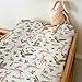 Wild Animals Hunting Baby Changing Pad Covers for Girls Boys Mallard Duck Deer Leaves Fitted Change Table Pad Covers Mats Country Hunters Soft Diaper Change Table Sheets 32''×16''