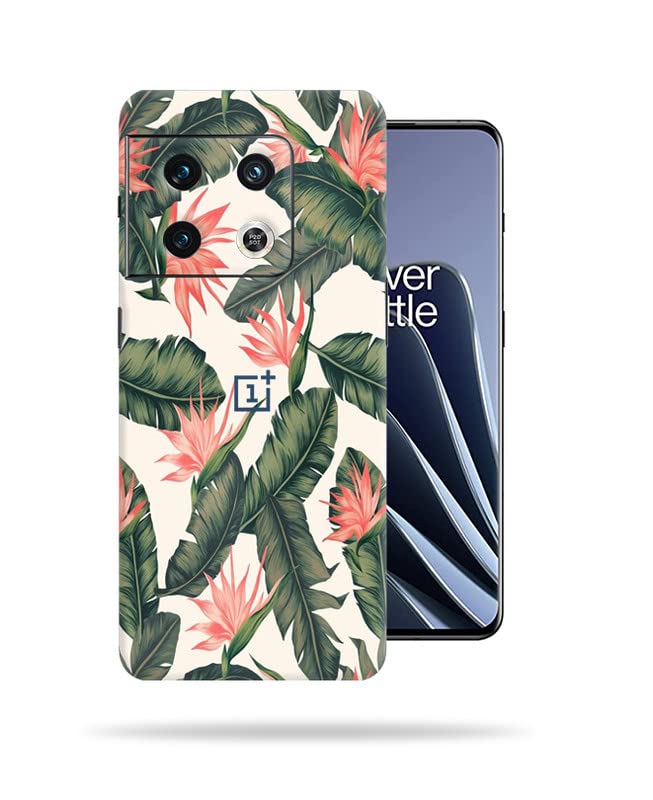 Image of Lavender Leafs Skin Back Protector Film Ultra Thin Scratch Resistant Vinyl (Not Case and Cover) for OnePlus 10 Pro 5G