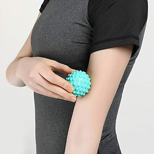 Bola de Exercício, Romacci Rolo de massagem para fascite plantar nos pés com bola de massagem pontia