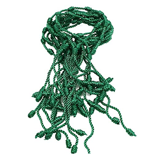 tiantianchaye 12 pulseras Tibet cordón rojo ajustable Kabbalah 7 nudo cadena cruz pulsera amuleto para protección buena suerte Cover