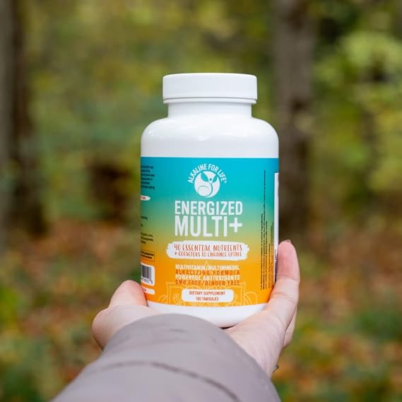 Alkaline for Life Energized Multi+ High-Potency Multivitamin, 180 Tabsules