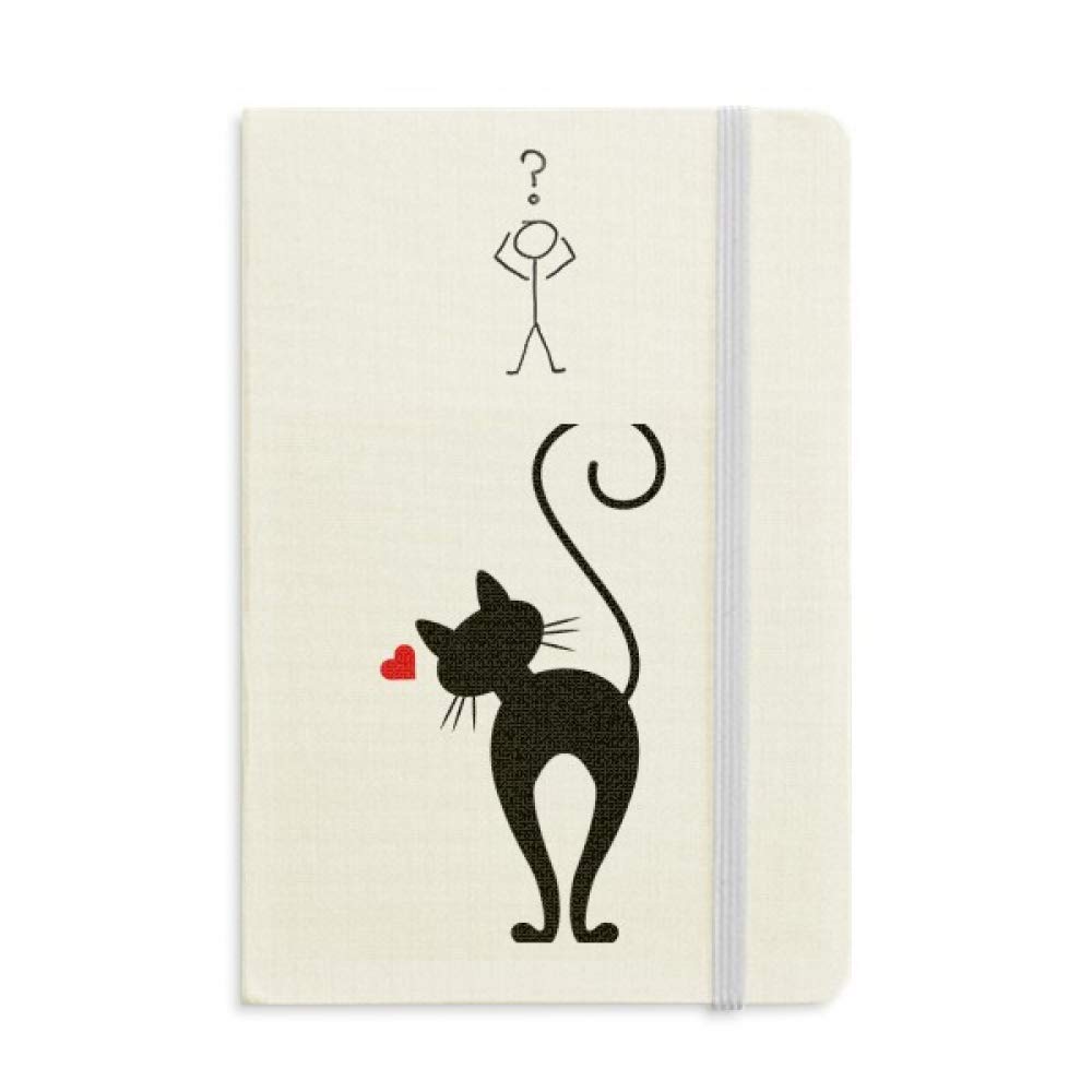 Journal A5 chat silhouette animal portable carnet DIY mignon écriture