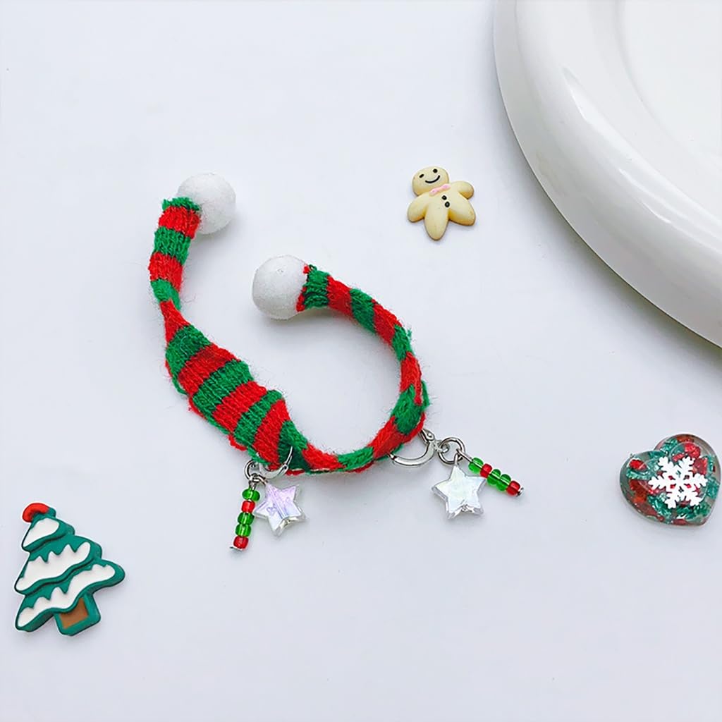 Orecchini a forma di stella di Natale in grado di orecchini pendenti con frutta Accessorio da donna