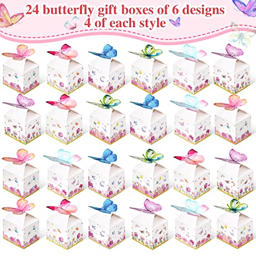 Boîtes à dragées papillon en papier pour simplifier vos cadeaux d'invités d'anniversaire