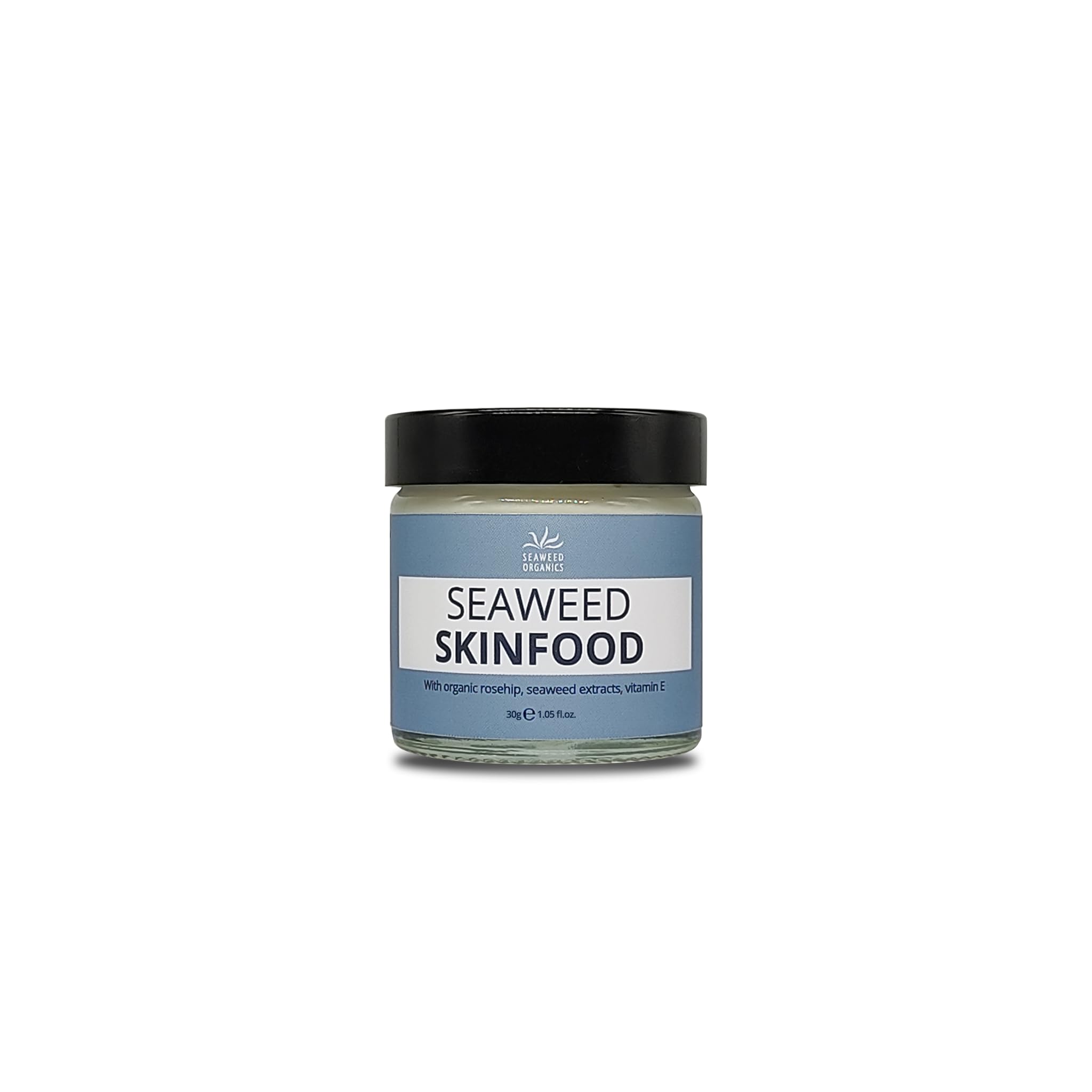 SEAWEED ORGANICS, Seaweed Skinfood face cream, Luxurious Hydration with Natural Seaweed Extract, Organic rosehip, Vitamin E