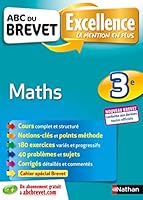 ABC du Brevet Excellence Maths 3e - Nouveau Brevet 2091520284 Book Cover