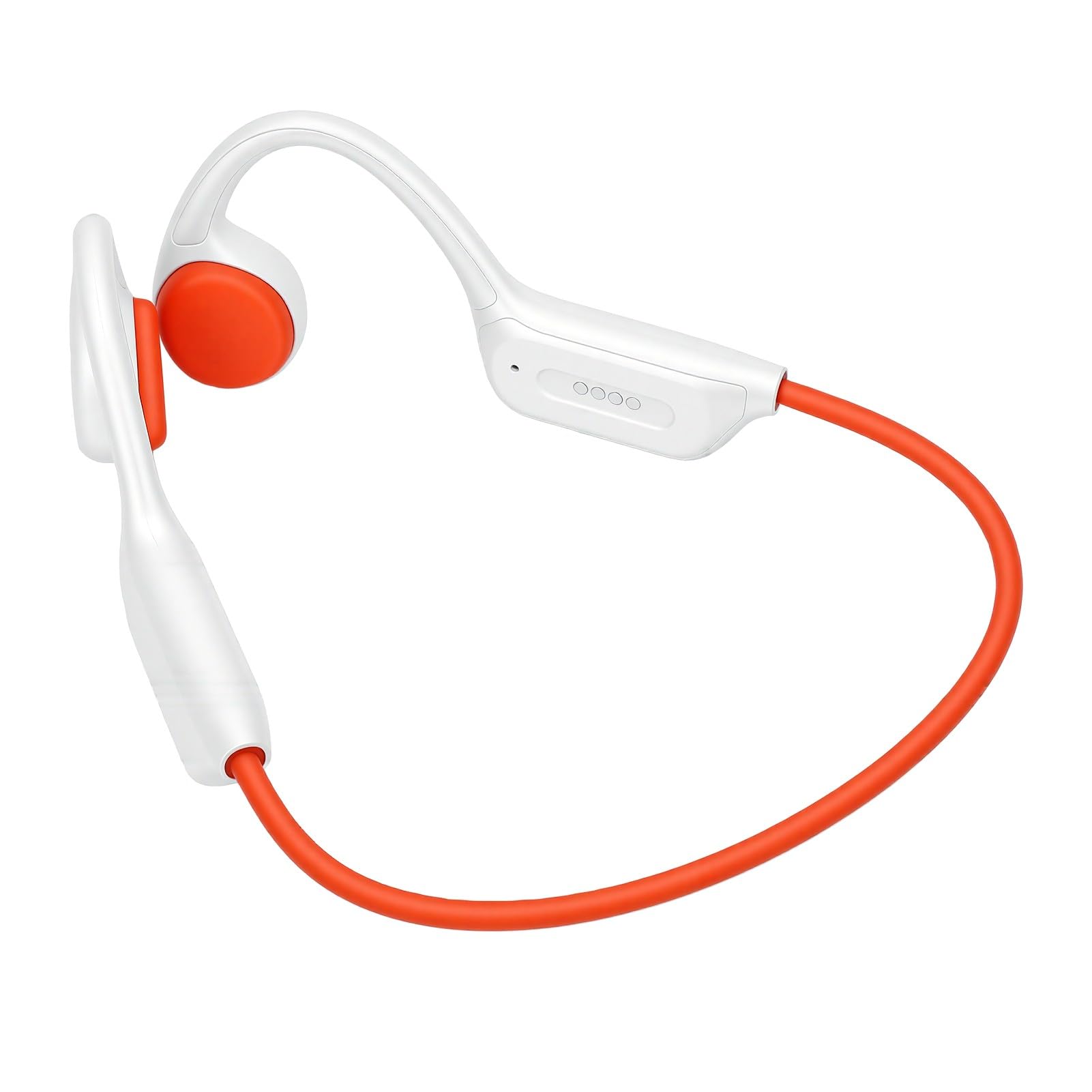 Fockety Cuffie a Conduzione Ossea, IPX8 Impermeabili Bluetooth 5 4 Lettore MP3 da 32 GB Auricolari a Conduzione Ossea, Cuffie Wireless a con Ricarica Magnetica per Nuoto e Corsa (#1)
