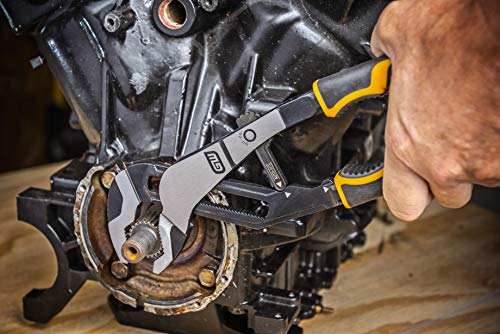 Image of GEARWRENCH 4 Pc. Pitbull Auto-Bite Tongue & Groove Dual Material Pliers with K9 Jaws - 82594C