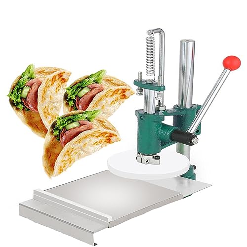 Presse à pizza manuelle en acier inoxydable 21 cm pour fabrication de pâtes et pâtisseries
