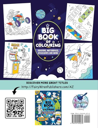 Big Book of Colouring for Boys: For Children Ages 4+ (Big Books of Colouring (Ages 4+)) - Image 2