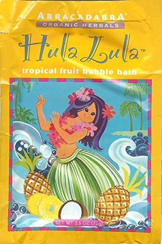 Abracadabra Organic Herbals Hula Lula Tropical Fruit Children's Bubble Bath (3-Pack, 2.5Oz. Each) #TOP5