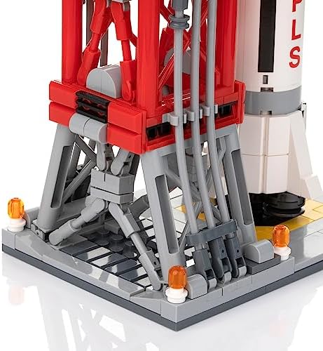Block Builder Rocket Launch Building Block Set (457 Pieces) Space Series Building Blocks for Kids and Adults - 4