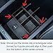 JDMCAR Compatible with Toyota 4Runner Accessories 2010-2024 Center Console Organizer,Insert ABS Black Materials Compartment Divider