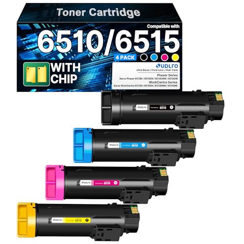 Cartouches de toner Phaser 6510 de rechange pour imprimante Xerox Workcentre 6515