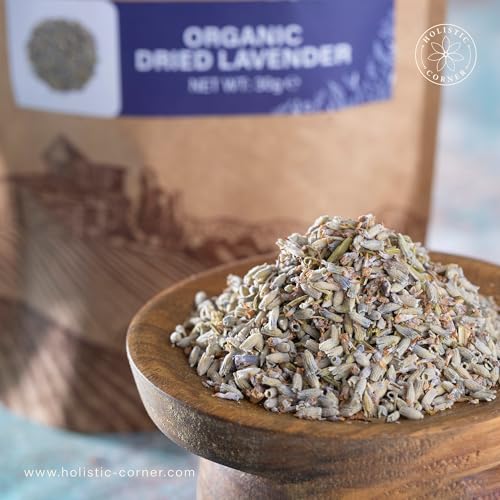 HOLISTIC CORNER Organic Dried Lavender 30g 0.066lbs 1oz miniatura 3