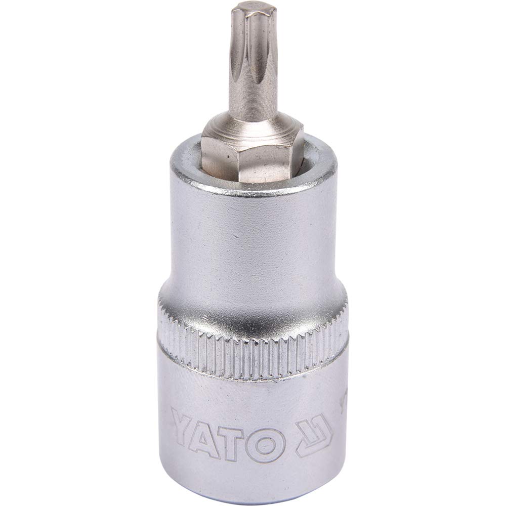 Yato YT-04312 Socket Bit of Size T27 & Length 50mm Suitable for 1/2 inch Drive Socket Wrench Set |Chrome-plated cap|Socket Tool Box|Used as Home Tool,Mechanical Tools, Industrial tool and Power tools (B073VBC3MT) Amazon Price History, Amazon Price Tracker