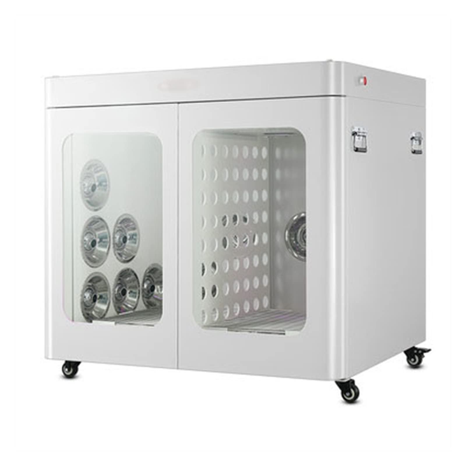 PEVSCO Secador de Perros Caja de Secado for Mascotas, Tienda de Mascotas, baño doméstico, soplado de Agua, automático, Inteligente, secador silencioso for Perros y Gatos Secador de Mascotas