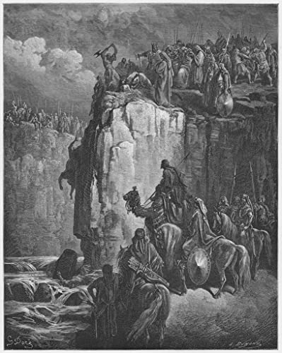 Impression toile Gustave Doré tableau grand format salon 60x90