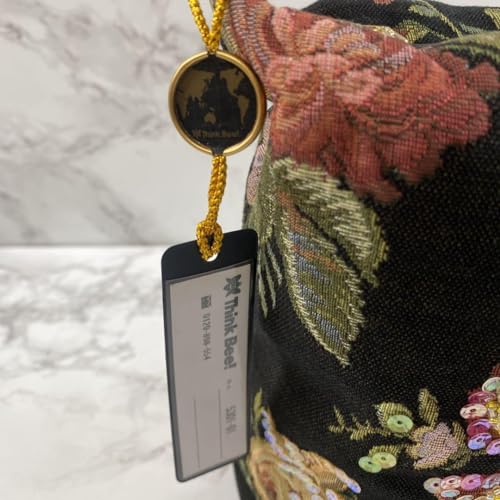 Think Bee シンクビー スパンコール×刺繍 ハンドバッグ - 製品詳細