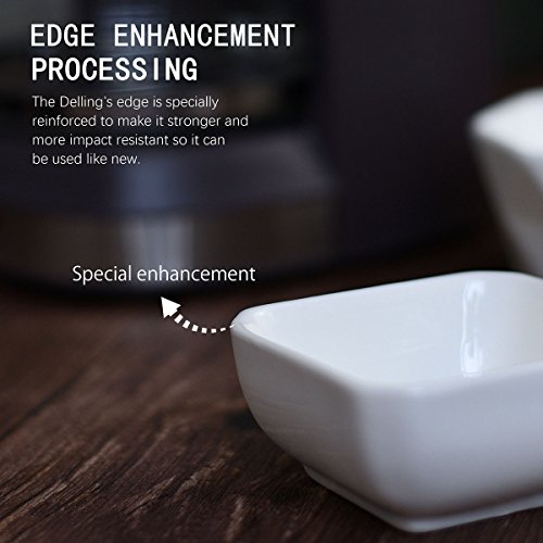 Delling 8452816372 Ultra-Strong 3 Oz Ceramic Dip Bowls Set thumb #2