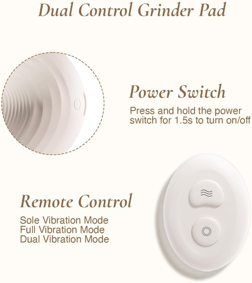 OSUGA PUZZLE Grinding Pad Massager, Cowgirl Vibrating Pad Grinder, Flexible Vibrating Cock Ring, Remote Hands-Free Control, Multiple Playful Sex Positions, Adult Toy for Women or Couples, Discreet Pkg