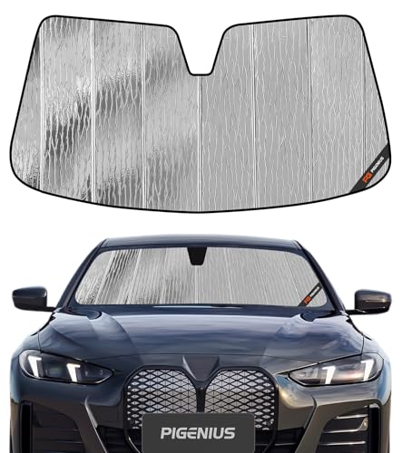 Pigenius Windshield Sun Shade for BMW 3 Series Sedan & M3 (G20/G80) 2023-2026, Fits 330i M340i M...
