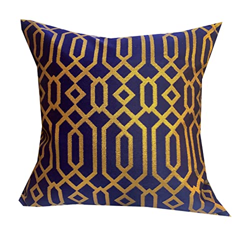 Image of Pinkparrot Dupian Jacquard Multi Colour Throw Pillow Covers /Cushion Covers (16x16 inches) - Set of 5 pcs