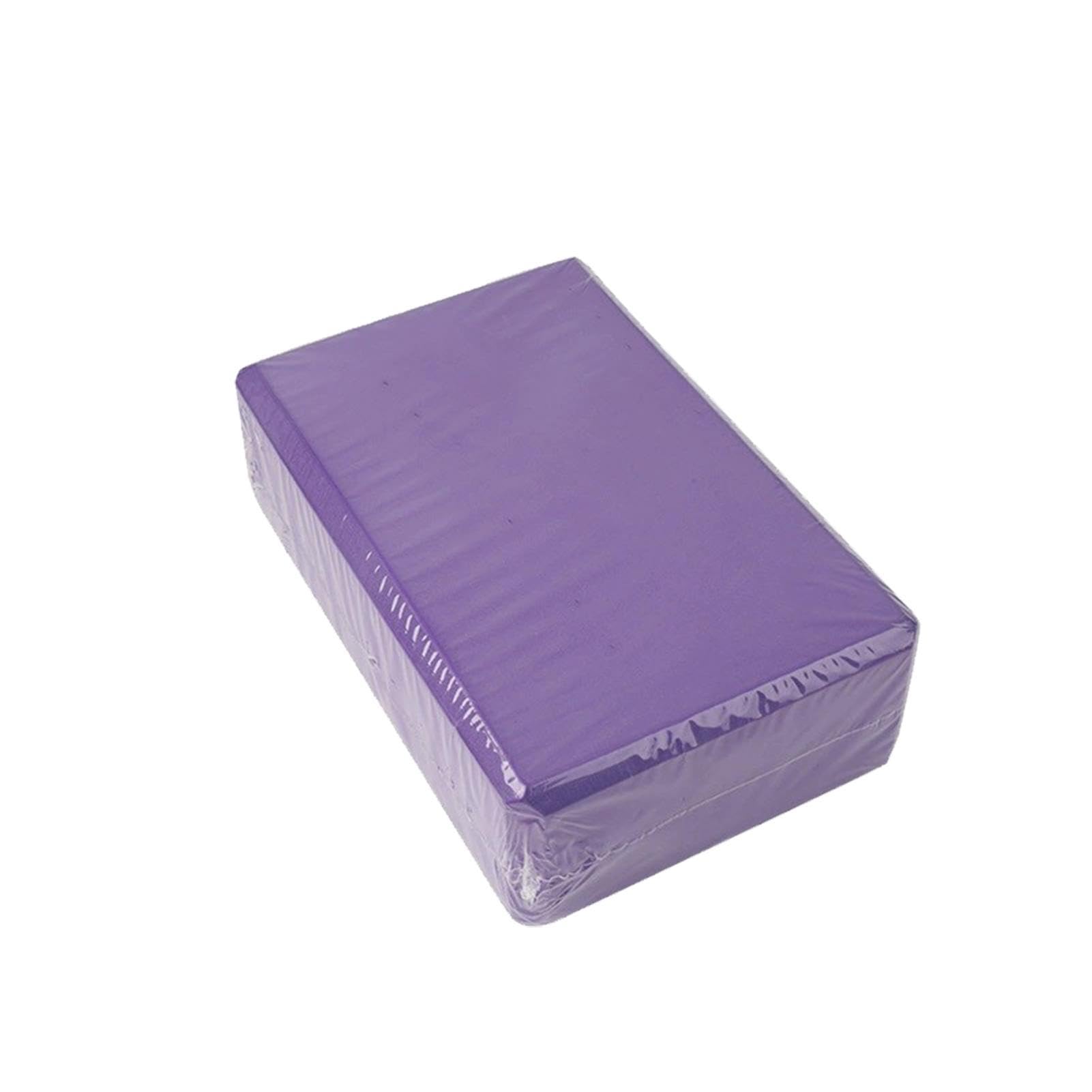 Generic Yoga Block, EVA Foam Soft Non-Slip Yoga Blocks, Supportive, Pilates Block, Workout Blocks For Stretching, Meditation, Stable High-Density Yoga Brick, Yoga Fitness Accessories, 120g, Purple