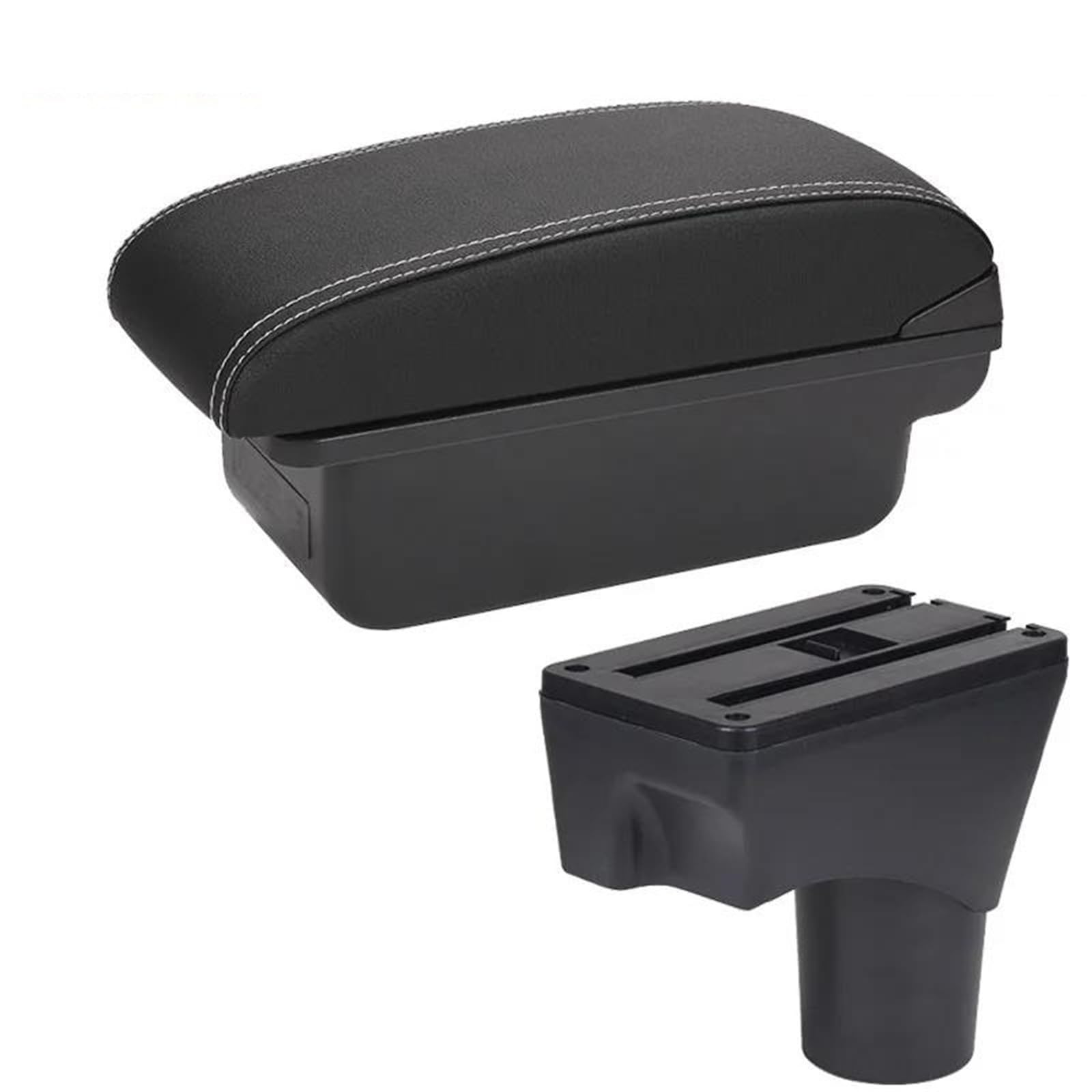 Hjkdsz Type F For Nissan For March For Micra K13 2010-2022 Armrest Box Car Storage Center Console Interior Parts Dedicated Retrofit(Type F)