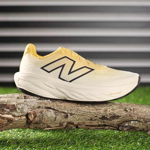 New Balance Fresh Foam X 1080 V14 Herren-Laufschuh, Clementine/Angora/Black Cement, 42.5 EU – Ansicht 2