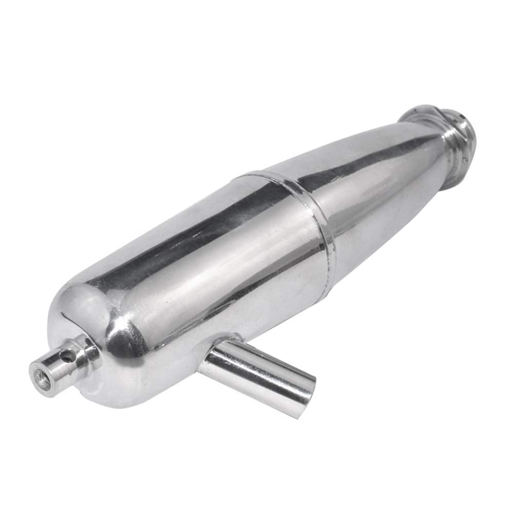 B Baosity Tuyau D'échappement De Mise à Niveau en Aluminium pour La Voiture De HSP Hobao HPI VX GO 1: 8 échelle 1/8 RC