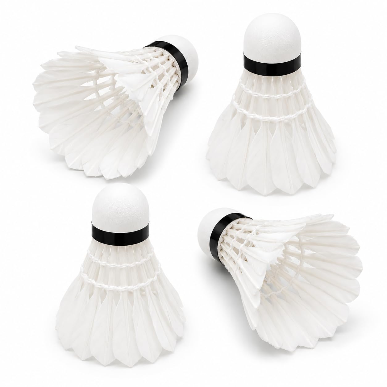 Badminton Feather Shuttle Cock Bounded Thread Pack 10 | shuttle cock-image-26