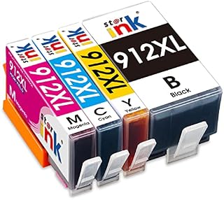 912 Ink Cartridges Multipack Replacement for HP 912XL Ink Cartridges for HP OfficeJet 8010 8012 8014 8015 8017 OfficeJet Pro 8022 8023 8024 8025 Printer