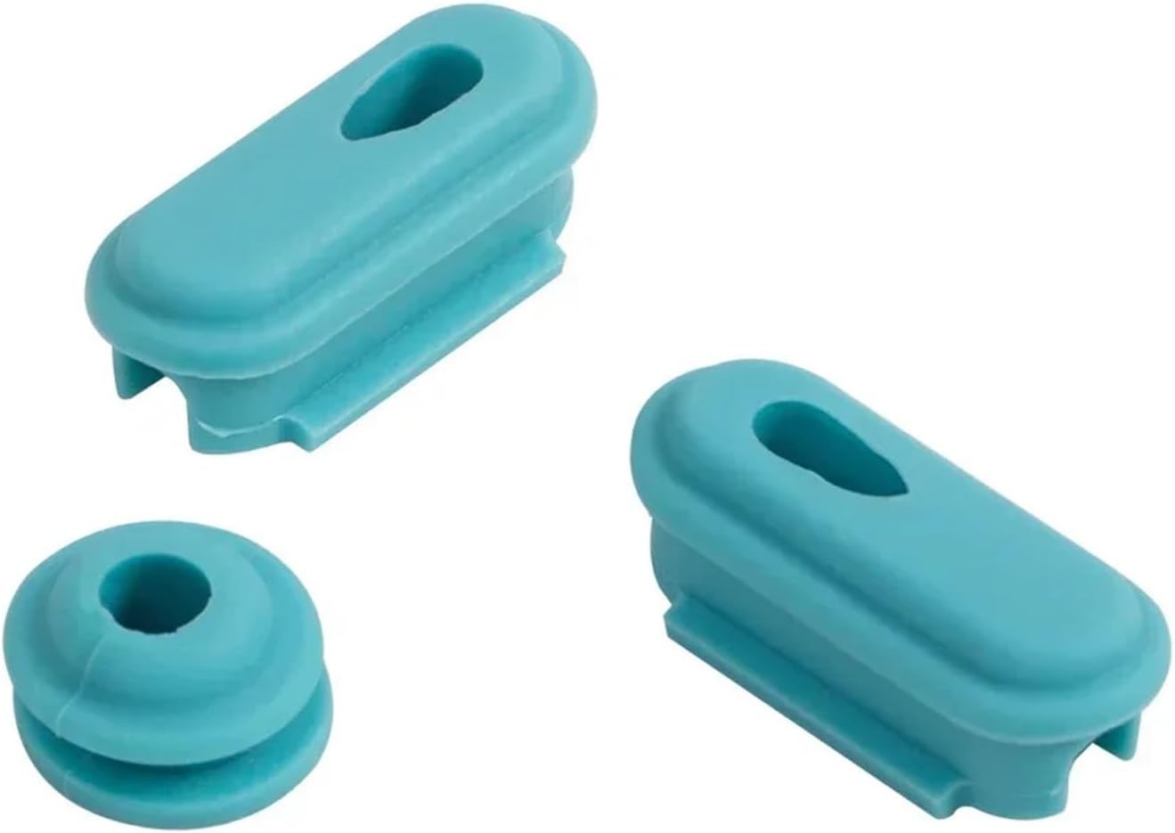Charge Port Cover Cap Rubber Plug Compatible with HX X7 Charging Ports Silicone Case Dust Proof Electric Scooter Wire Plugs Covers Accessory, Sky Blue