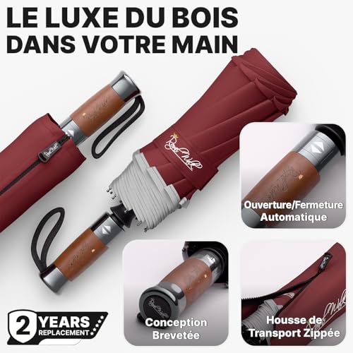 Parapluie de voyage compact et robuste pour affronter les tempêtes - 3