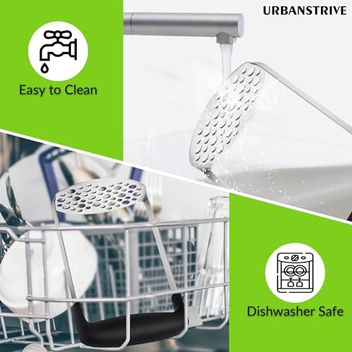 Urbanstrive YNQSK-HEI Smooth Mash Potato Masher Stainless Steel thumb #5