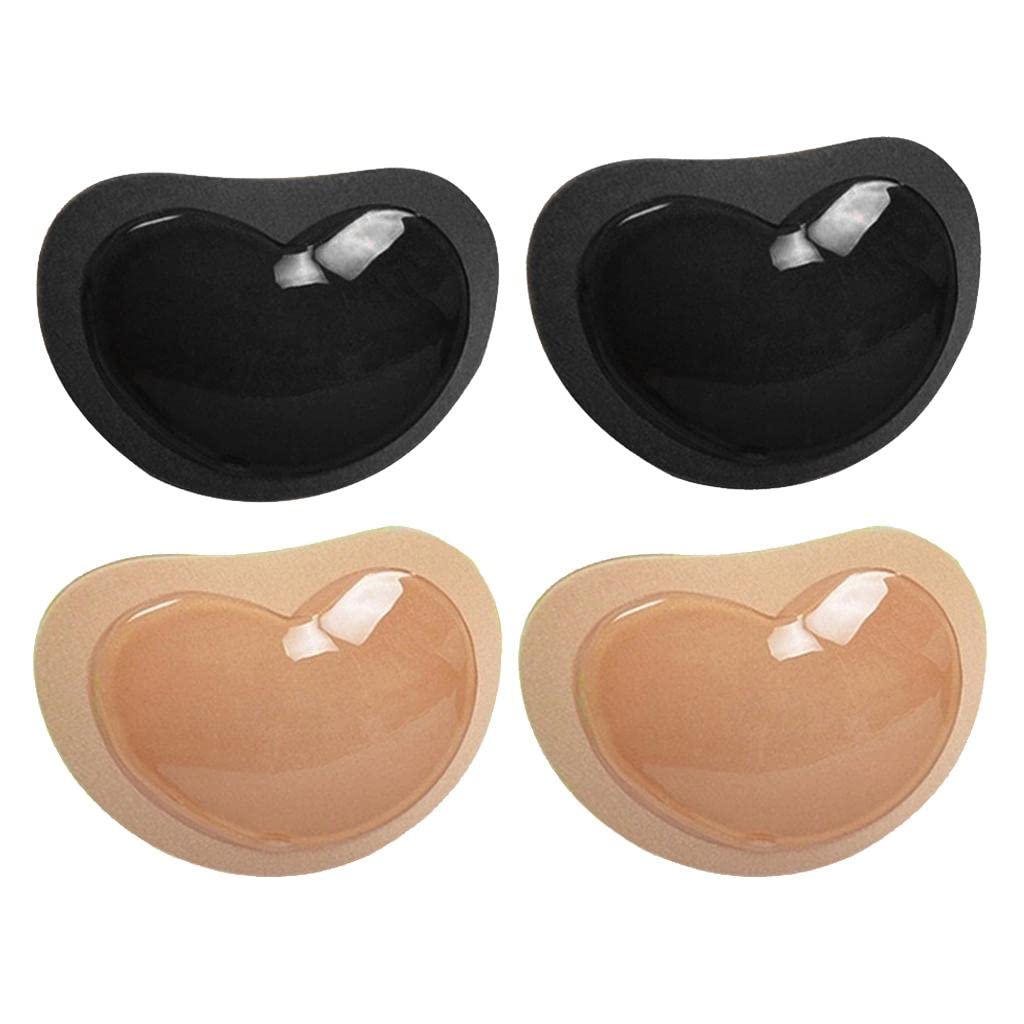 4 Pairs Self-adhesive Silicone Bra Insert Pads Push Up -Clothing Shoes & Accessories - Womens Clothing - Intimates & Sleep - Forms Enhancers-image-16