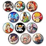 Anime Refrigerator Magnets Cute Funny Magnets for Fridge Locker Kitchen Office Decoration Set of 12...