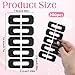 200PCS Cuticle Protector for Nail Painting, Nail Polish Protector for Fingers, U-Shape Peel off Finger Guards Barrier Stickers, Cuticle ProtectorBarrier Stickers for Gel Polish and Painting Nails
