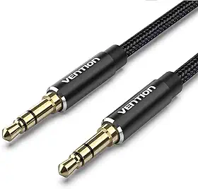 Cabo Auxiliar Audio Estéreo P2 Fone 3.5mm 5 metros Vention