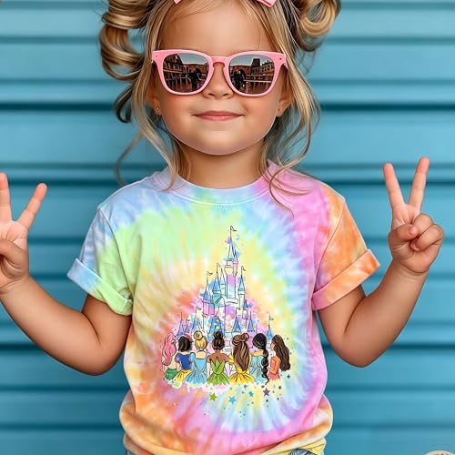 Image of Magical Shirt for Girl: Magic Kingdom Prinecess Tshirt Princess Shirts Youth Girls Cute Family Vacation Trip Tee