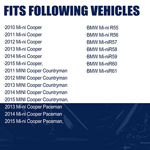 Air Duct Intake Boot Hose Intake Pipe Compatible With 2010-2015 Mini Cooper Countryman Paceman S Clubman Roadster N18 Engine 1.6L 13717627501 13717607778 #TOP4