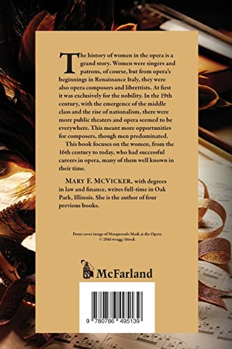 Women Opera Composers: Biographies from the 1500s to the 21st Century