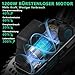 7-IN-1 Akku Rasentrimmer Kompatibel mit Makita Akkus 18V, 1200W Bürstenloser Freischneider Akku mit 7 Klingen und Akkustandsanzeige, 16800 U/min Elektrisch Motorsense für Garten, Rasen & Hofpflege