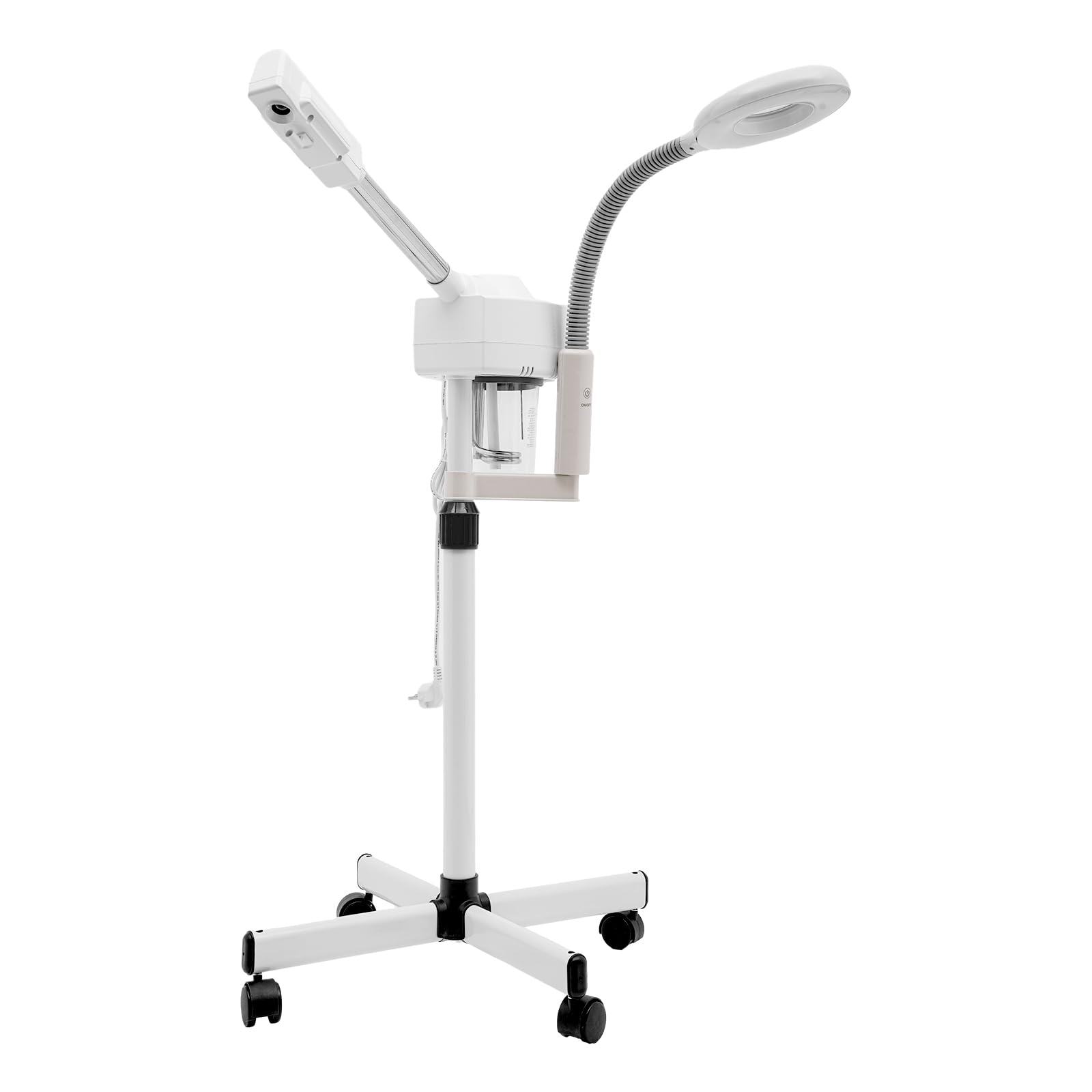 2 w 1 sauna do twarzy Combigert Vapozon parownik ozon lampa z lupą 3X-5X 750 W do nawilżania i pielęgnacji skóry do salonu Spa