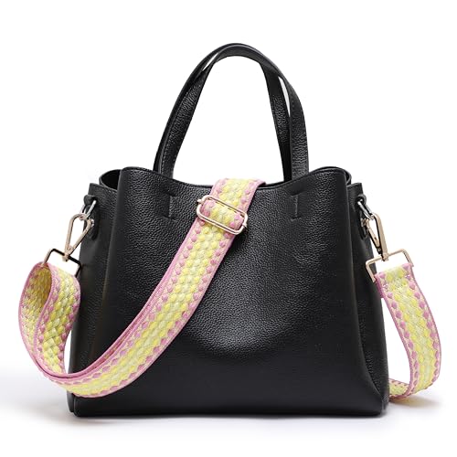Image of S-Jacorry Purse Strap Replacement Crossbody Wide Shoulder Strap Adjustable Canvas Straps Handbag Strap Replacement Belts