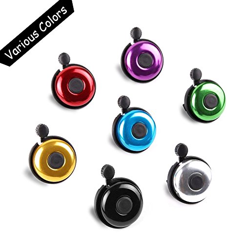 Mofast Bike Bell, Aluminum Bicycle Bell (Black) #TOP5